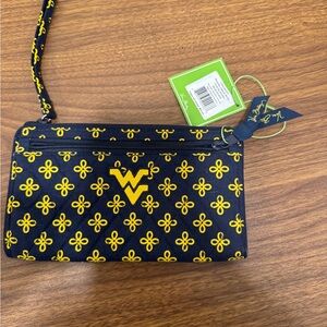 WVU Vera Bradley Wristlet